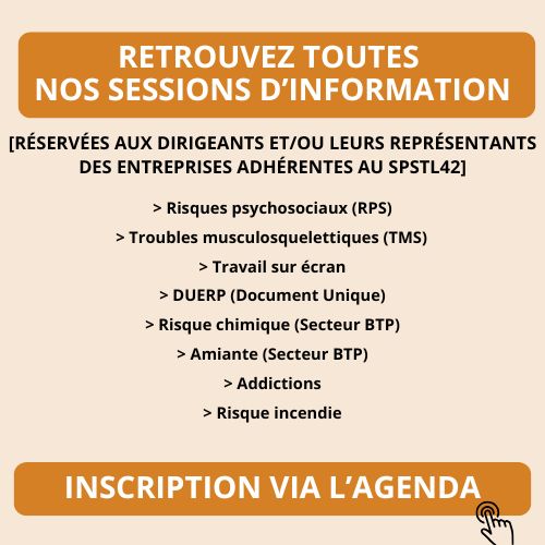 Sessions d'information pour prévenir les risques professionnels